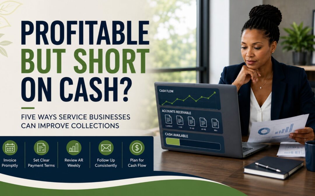 Profitable but Short on Cash? Five Ways Service Businesses Can Improve Collections