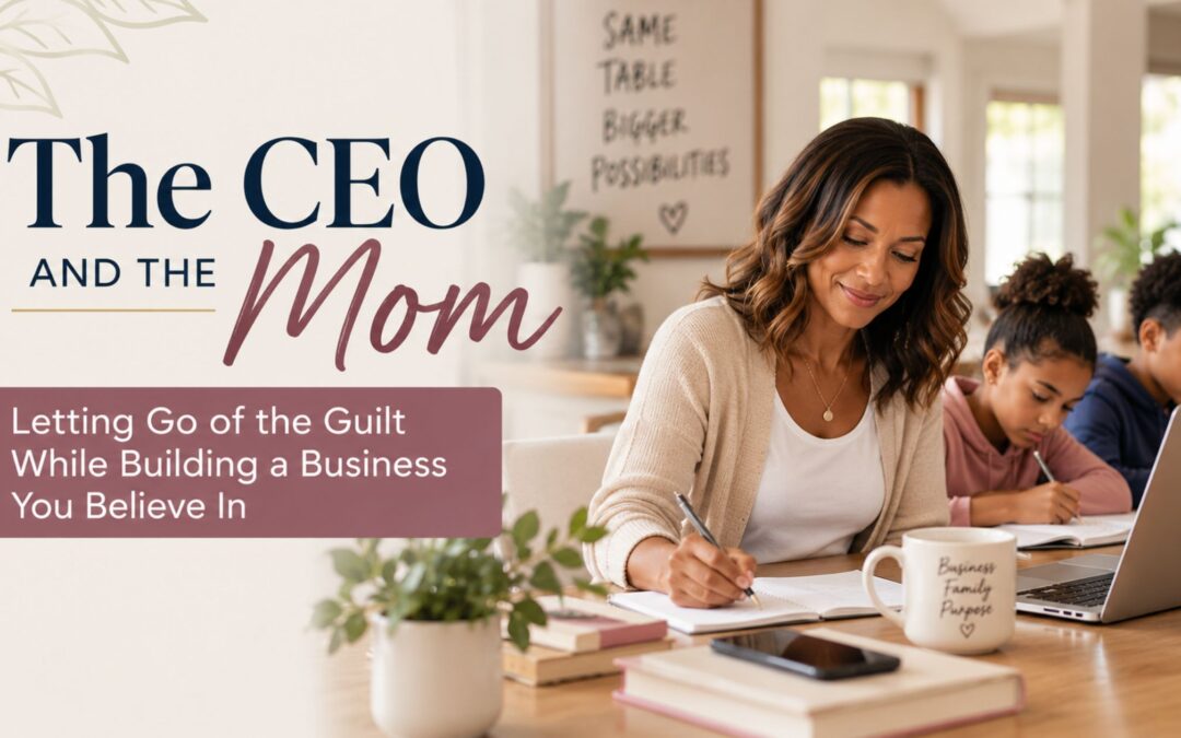 The CEO and the Mom: Letting Go of the Guilt While Building a Business You Believe In